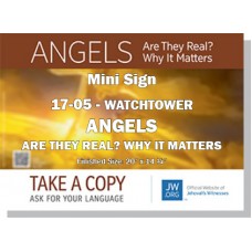 HPWP-17.5 - 2017 Edition 5 - Watchtower - "ANGELS - Are They Real? Why It Matters" - LDS/ Mini